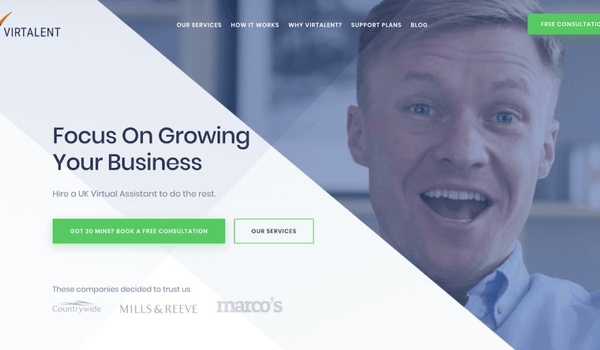 Our New Digital Home: The Virtalent Website Redesign cover